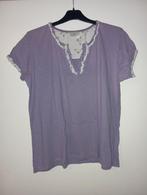 Paars pyjama shirt | C&A | Maat l, Kleding | Dames, Pyjama's, C&A, Ophalen of Verzenden, Gedragen, Maat 42/44 (L)