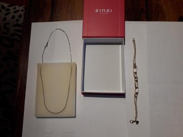 ZINZI STERLING ZILVEREN SIERADEN in NIEUWSTAAT in DOOS  beschikbaar voor biedingen