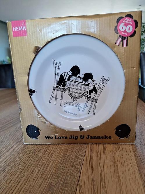 Jip en Janneke bordje, schaaltje en beker, Kinderen en Baby's, Overige Kinderen en Baby's, Nieuw, Ophalen