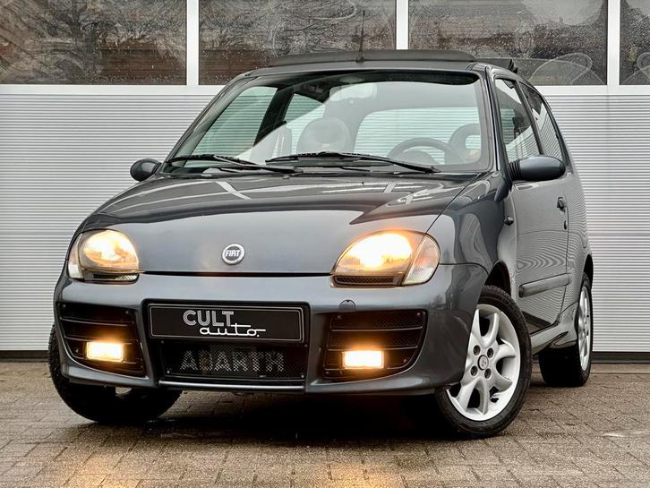 Fiat Seicento 1.1 Sporting Abarth | Open dak | Zeldzaam!, Auto's, Fiat, Bedrijf, Seicento, Airbags, Bluetooth, Centrale vergrendeling