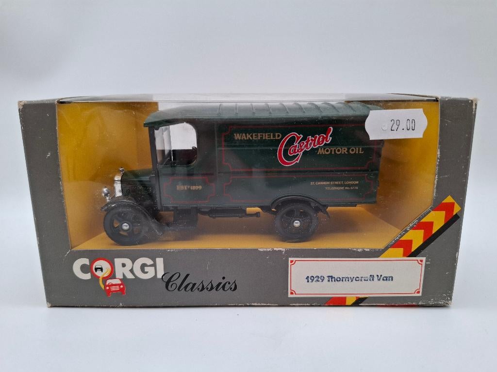Corgi Classics 1929 Thornycrott Van, Hobby en Vrije tijd, Modelauto's | 1:43, Nieuw, Auto, Corgi, Verzenden