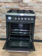 Luxe Boretti Fornuis 4 pits multifunctionele oven 60x60 cm, Witgoed en Apparatuur, Fornuizen, 60 cm of meer, Zo goed als nieuw