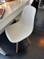 Witte Eames Style Stoel, Ophalen, Kunststof, Gebruikt, Wit