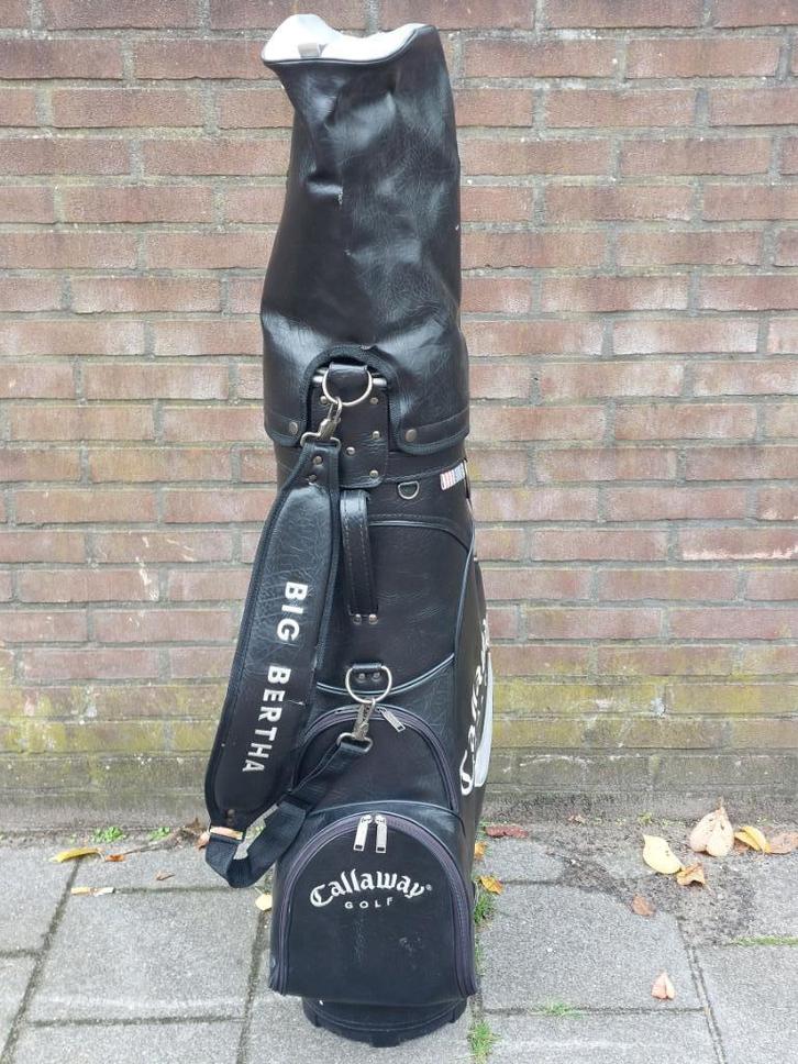 callaway golf big bertha luxe tourbag golftas zwart gebruikt, Sport en Fitness, Golf, Gebruikt, Tas, Callaway, Ophalen of Verzenden