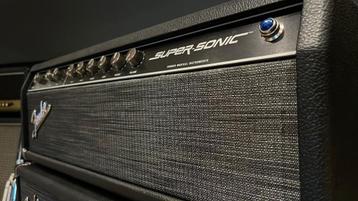 Fender Super-Sonic 60 Head + 4x12 Cab (USA, mint, V30’s) beschikbaar voor biedingen