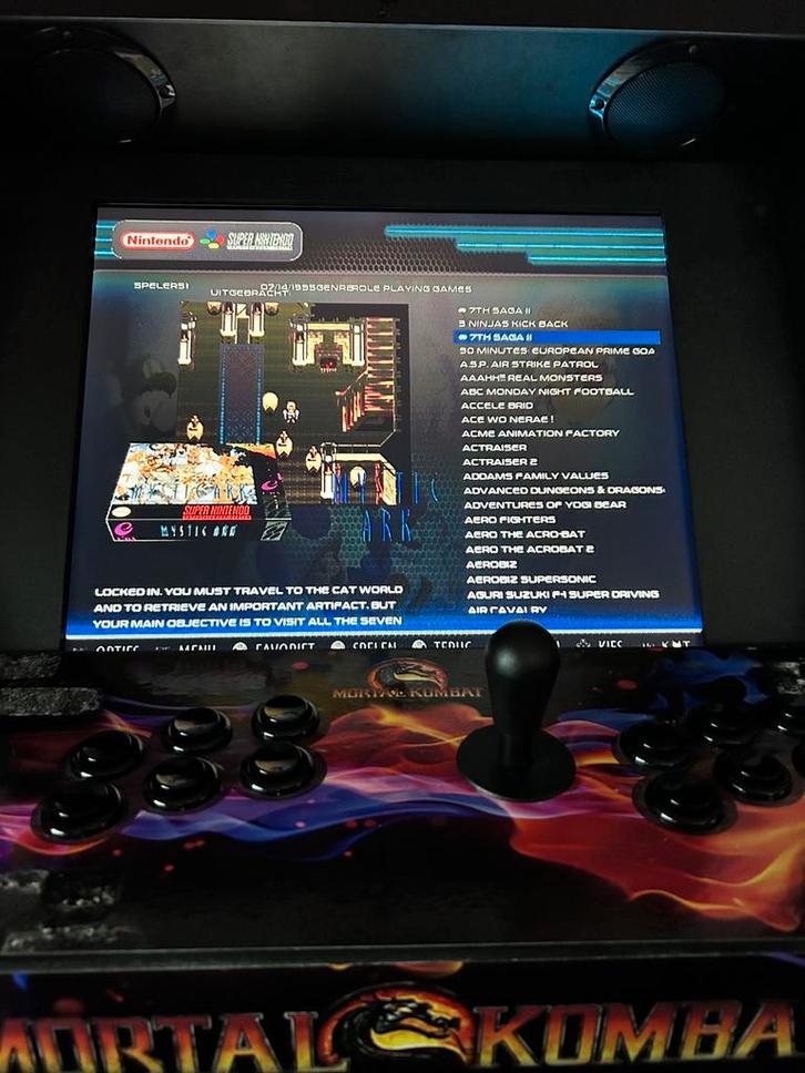 Arcade tabletop game kast 12000 games, Spelcomputers en Games, Spelcomputers | Overige, Gebruikt, Ophalen