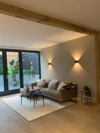 Prachtige bank van het merk Montel (taupe kleurig), Huis en Inrichting, Ophalen, Zo goed als nieuw