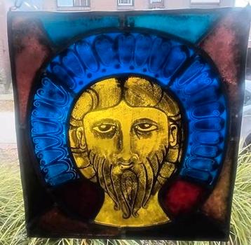 Glas in lood Raamhanger mooie Gebrandschilderde afbeelding  beschikbaar voor biedingen