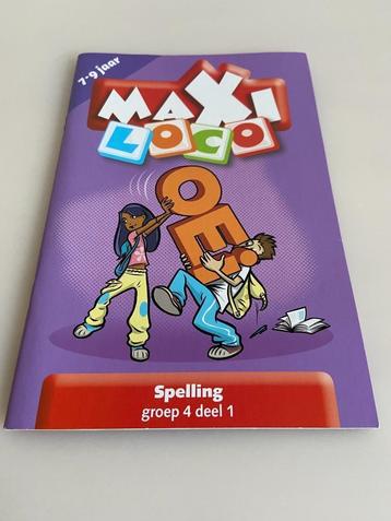 Maxi loco spelling boekje groep 4 deel 1 beschikbaar voor biedingen