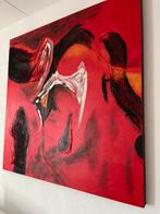 Cobra art company met certificaat 120x120 cm, Antiek en Kunst, Ophalen
