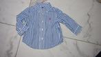 74 RALPH LAUREN net als papa overhemd, Kinderen en Baby's, Babykleding | Maat 74, Ophalen of Verzenden, Zo goed als nieuw, Jongetje