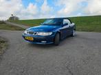 Saab 9-3 cabrio 2.0T SE 2002 cosmic blue RHD, Voorwielaandrijving, 74 €/maand, 4 cilinders, Cabriolet