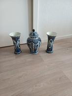 Delfts Blauw Vazen en Pot Set, Ophalen