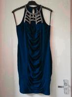 Feestjurk Jurk maat 40 / 42, Maat 38/40 (M), Blauw, Nieuw, Cocktailjurk