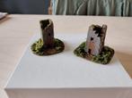 Märklin miniclub (spoor Z) scenery: 2 ruïnes, Overige merken, Wisselstroom, Natuur, Nieuw