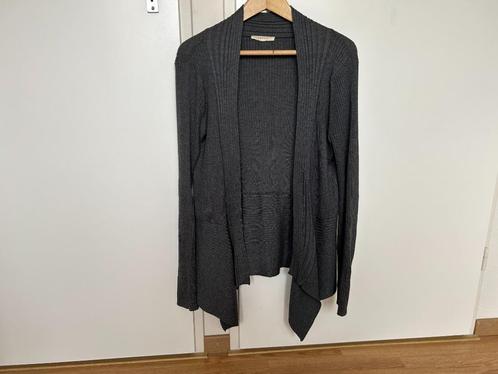 Prachtig grijs vest met lange voorpanden Esprit maat M, Kleding | Dames, Truien en Vesten, Zo goed als nieuw, Maat 38/40 (M), Grijs