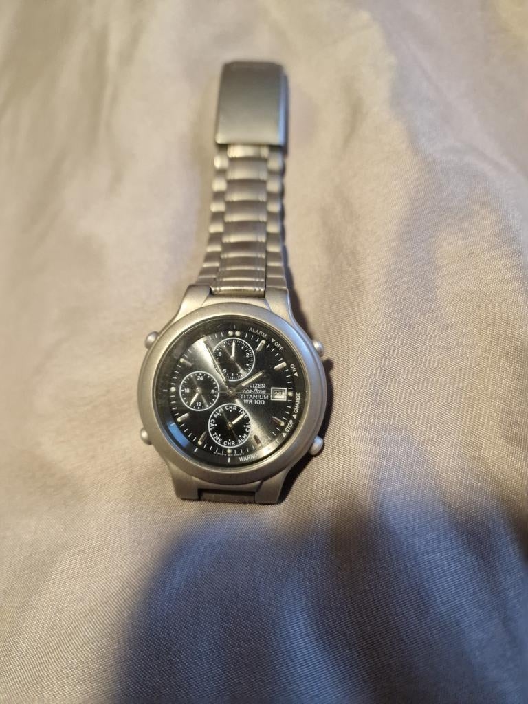 Citizen Ecodrive Titanium, Overige materialen, Met bandje, Polshorloge, Citizen