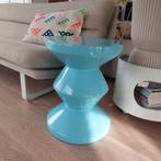 Polspotten Zigzag Kruk / Bijzettafel, Minder dan 45 cm, Rond, Ophalen of Verzenden, Zo goed als nieuw