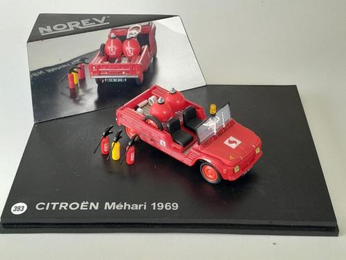 Citroën Mehari brandweer 1:43 van Norev, Hobby en Vrije tijd, Modelauto's | 1:43, Zo goed als nieuw, Auto, Norev, Ophalen of Verzenden