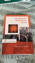 Nieuwe Hoofdlijnen Nederlands recht, Boeken, Studieboeken en Cursussen, Nieuw, Ophalen of Verzenden