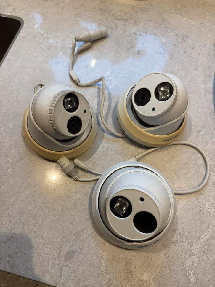3 Hikvision Buitencamera’s, Audio, Tv en Foto, Videobewaking, Zo goed als nieuw, Buitencamera, Ophalen