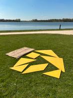 Tangram Driehoek XXL Puzzel, Ophalen of Verzenden, Minder dan 500 stukjes, Nieuw, Legpuzzel