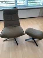 Te koop Eleonora fauteuils met voetenbankje, Huis en Inrichting, Fauteuils, Ophalen, Gebruikt, 75 tot 100 cm, 50 tot 75 cm