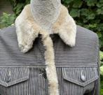 The Barn spijkerstof jasje maat 38, Maat 38/40 (M), Blauw, Ophalen of Verzenden, Zo goed als nieuw