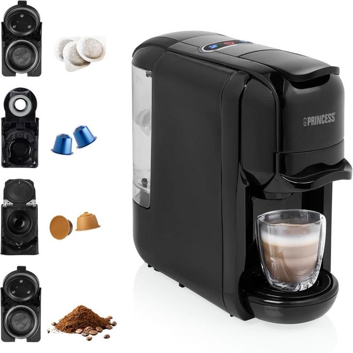 Princess 249452 koffiezetapparaat 3 in 1, Huis en Inrichting, Keuken | Keukenbenodigdheden, Gebruikt, Ophalen of Verzenden