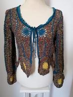 SUPER TRENDY gemeleerd gehaakt vestje van DIDI mt. S, Overige kleuren, Didi, Ophalen of Verzenden, Zo goed als nieuw