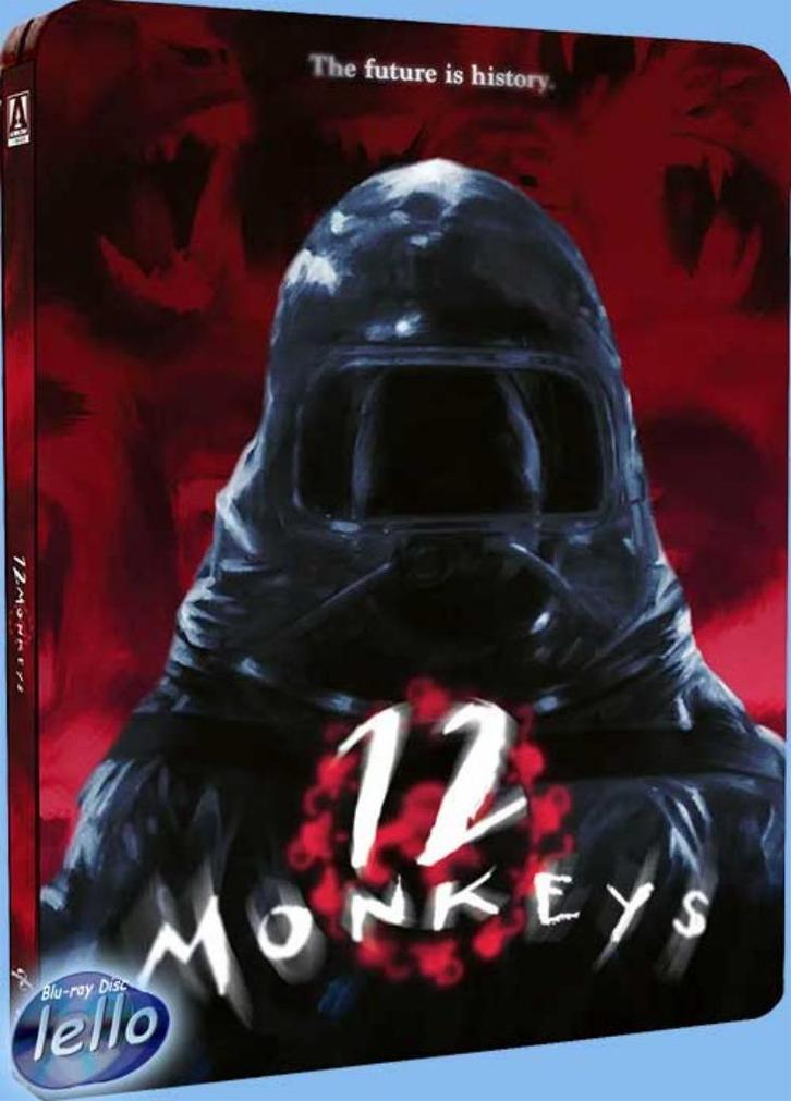 Blu-ray: 12 Monkeys (1995 Bruce Willis, Brad Pitt) SteelBook, Cd's en Dvd's, Blu-ray, Nieuw in verpakking, Science Fiction en Fantasy