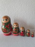 Matroesjka serie van 5 handbeschilderd, Ophalen of Verzenden