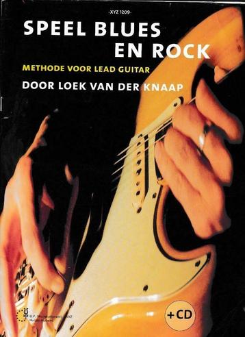 Speel Blues en Rock - Deel 1-methode lead guitar-TAB+ cd beschikbaar voor biedingen