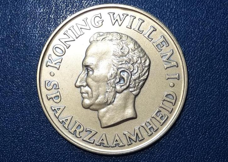 Bondsspaarbanken 1817-1967 penning / Historical Medal., Postzegels en Munten, Penningen en Medailles, Brons, Nederland, Ophalen of Verzenden