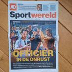 AD Sportwereld Formule 1 vrijdag 2 september 2022, Ophalen of Verzenden, Zo goed als nieuw