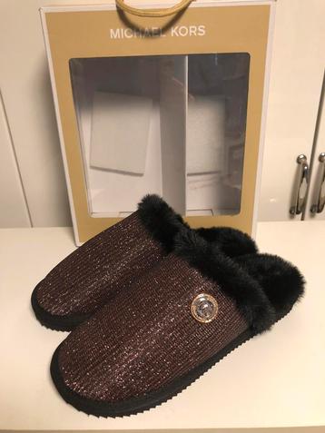 Michael Kors pantoffels Janis, maat 40, black rose nieuw!! beschikbaar voor biedingen