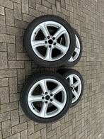 Audi A4 Velgen met Continental Winterbanden 225/50 R17, Auto-onderdelen, Banden en Velgen, Ophalen, Gebruikt, Banden en Velgen