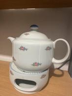 Theepot met een theelichtwarmer, Antiek en Kunst, Ophalen of Verzenden