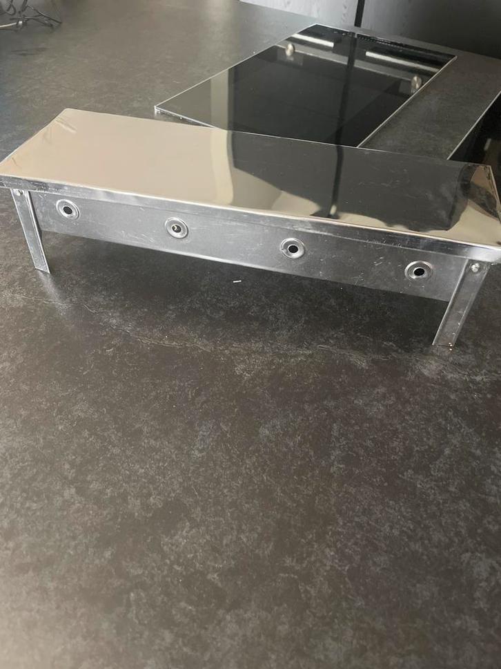 4 Saté-roosters tafelmodel RVS - Zo goed als nieuw!, Huis en Inrichting, Keuken | Bestek, Gebruikt, Rvs of Chroom, Verzenden