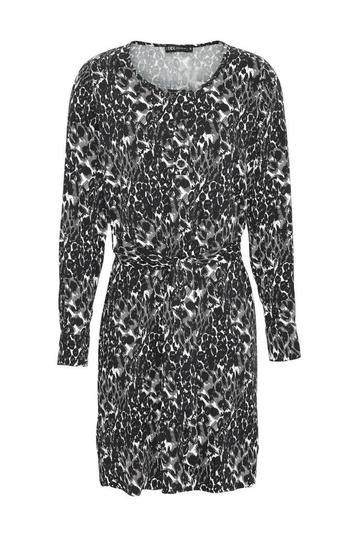 NIEUW! Trendy zwarte all over print jurk van Didi maat 42 44 beschikbaar voor biedingen