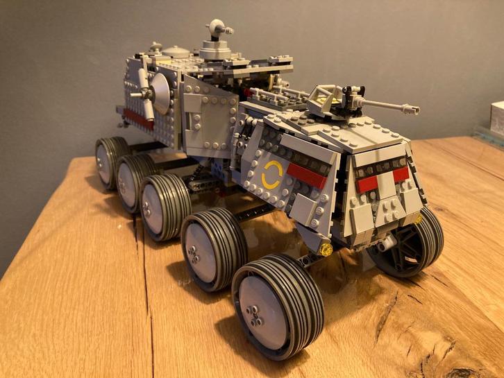 LEGO Star Wars 8098: Clone Turbo Tank, Kinderen en Baby's, Speelgoed | Duplo en Lego, Gebruikt, Lego, Complete set, Ophalen of Verzenden