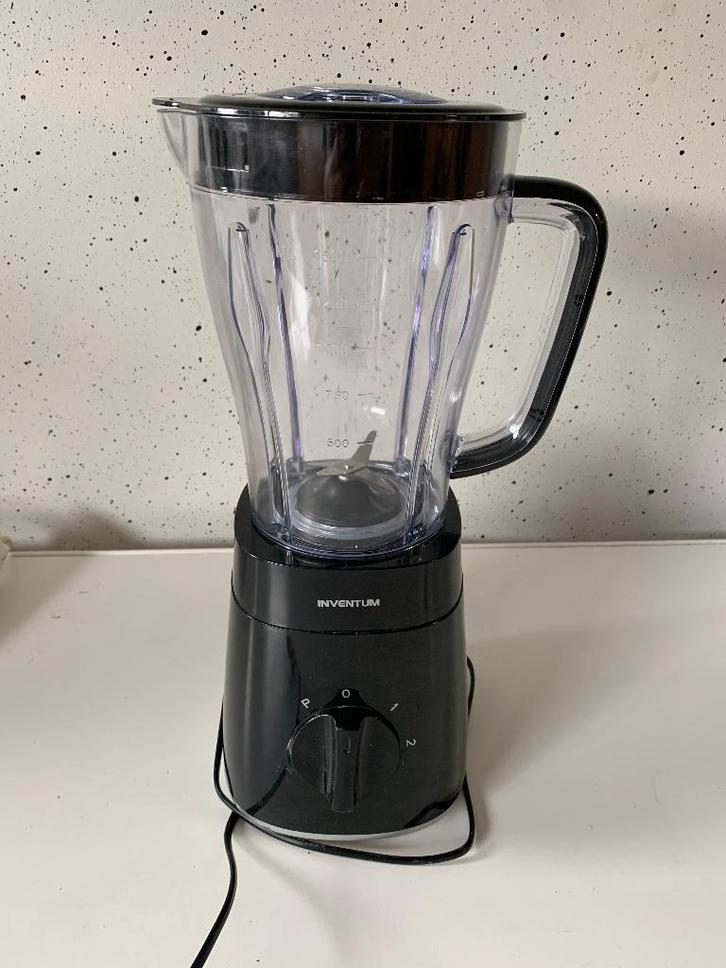 Inventum NB450B - Blender - 1,5 liter - Zwart, Huis en Inrichting, Keuken | Keukenbenodigdheden, Zo goed als nieuw, Verzenden