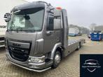 DAF LF 45 2008 Tijhof Opbouw Autotransporter zeer netjes, Auto's, Zwart, Particulier, DAF, Centrale vergrendeling