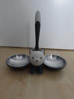 Alessi katten voer / drinkbak grijs, Dieren en Toebehoren, Ophalen of Verzenden, Zo goed als nieuw
