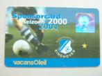 Seizoenclubcard. Eindhoven.  2000/2001.  Blauwe achterkant, Ophalen of Verzenden, Gebruikt, Overige binnenlandse clubs, Overige typen
