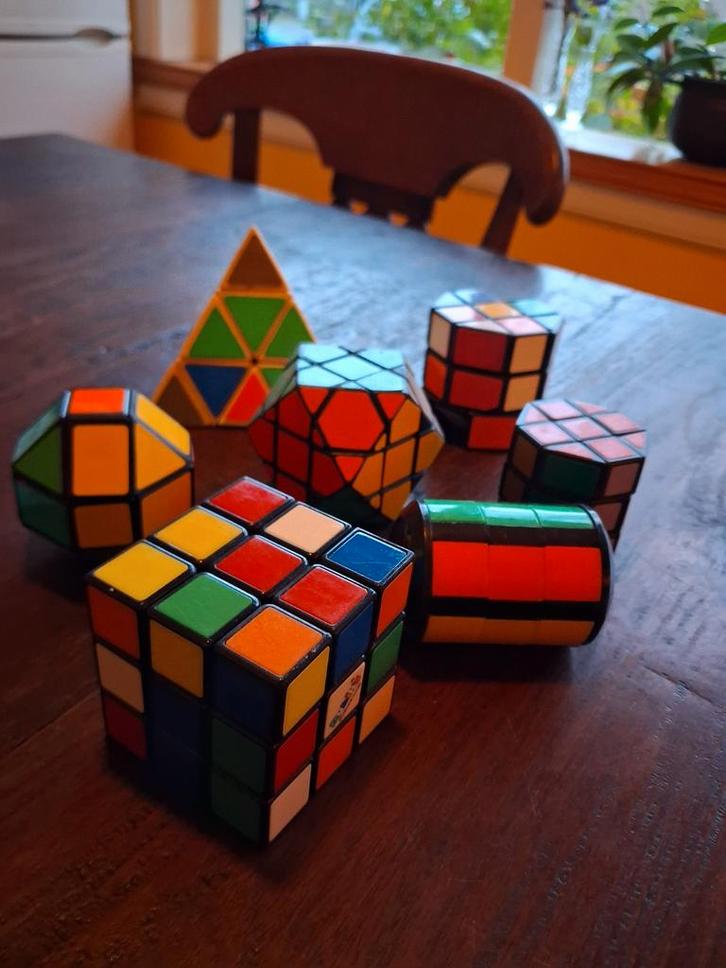 Rubik's Cube Collectie, Hobby en Vrije tijd, Denksport en Puzzels, Gebruikt, Rubik's of 3D-puzzel, Minder dan 500 stukjes, Ophalen
