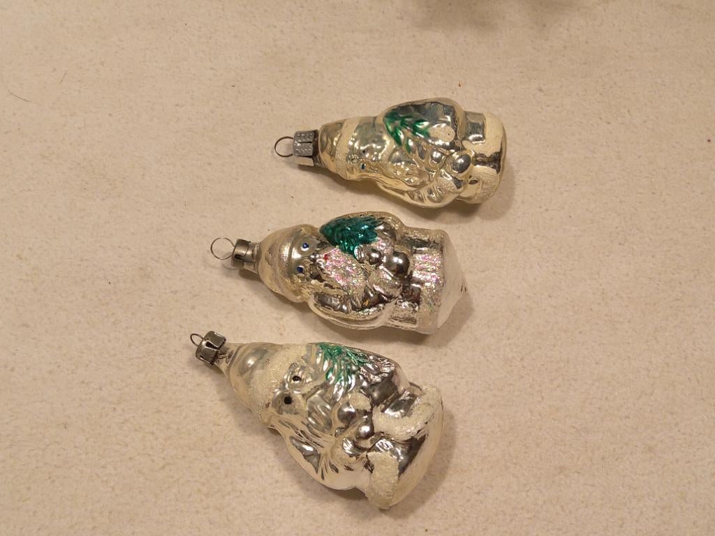 3 oude kerstmannen., Diversen, Kerst, Ophalen of Verzenden, Gebruikt