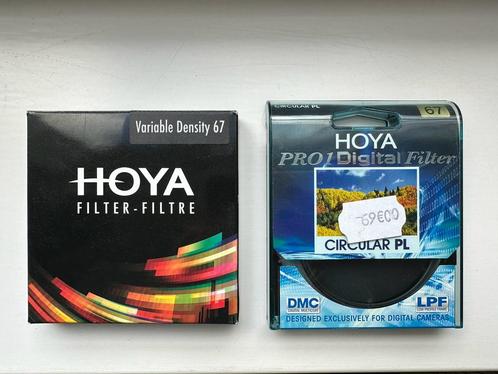 Hoya Variable Density 67mm & Hoya Pro1, Audio, Tv en Foto, Fotografie | Filters, Zo goed als nieuw, Overige typen, 60 tot 70 mm