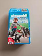 Playmobil set van een man en honden, Ophalen of Verzenden, Zo goed als nieuw