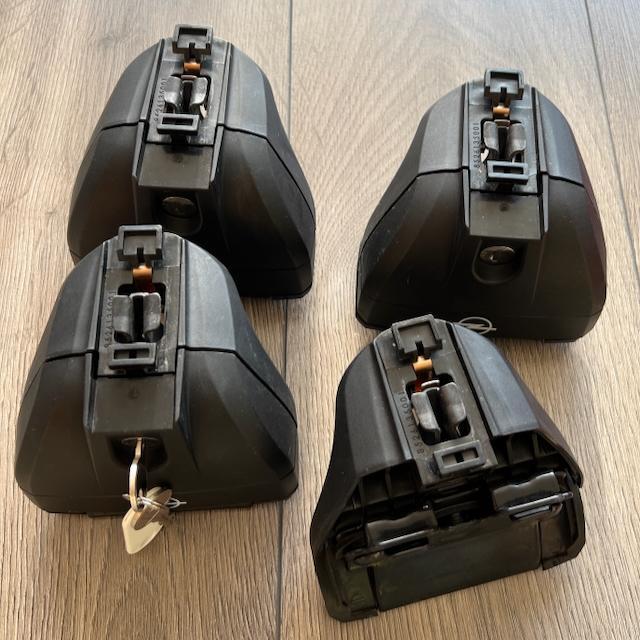 Thule voetenset, Auto diversen, Dakdragers, Gebruikt, Ophalen of Verzenden